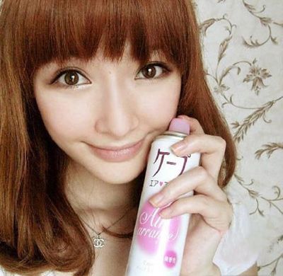 梨花烫中短发内扣发型,中长款梨花烫发发型图片