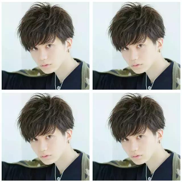 男士蓬松定位烫发图片,男士蓬松定位烫发型