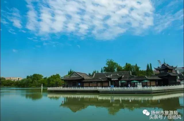 美爆了晚霞中的扬州,美丽的大扬州美景