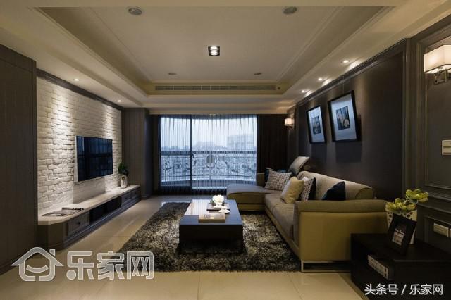 实用电视背景墙图片大全,瓷砖山水画电视背景墙图集