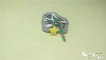 用彩泥做的海绵宝宝动画片,用彩泥做个海绵宝宝