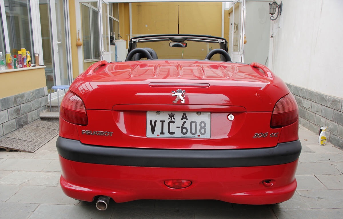 当年的标致206cc,标致206cc啥时停产的