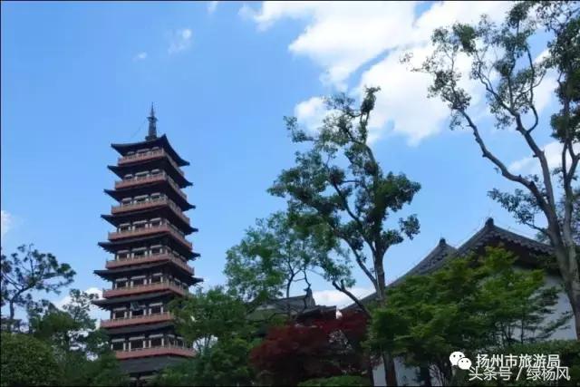 美爆了晚霞中的扬州,美丽的大扬州美景