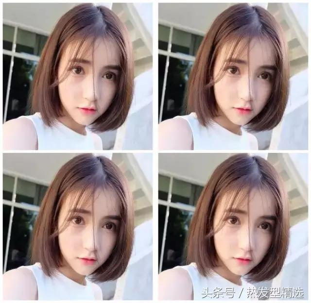 方圆脸适合剪中分短发吗,圆脸中分短发怎么烫才好看