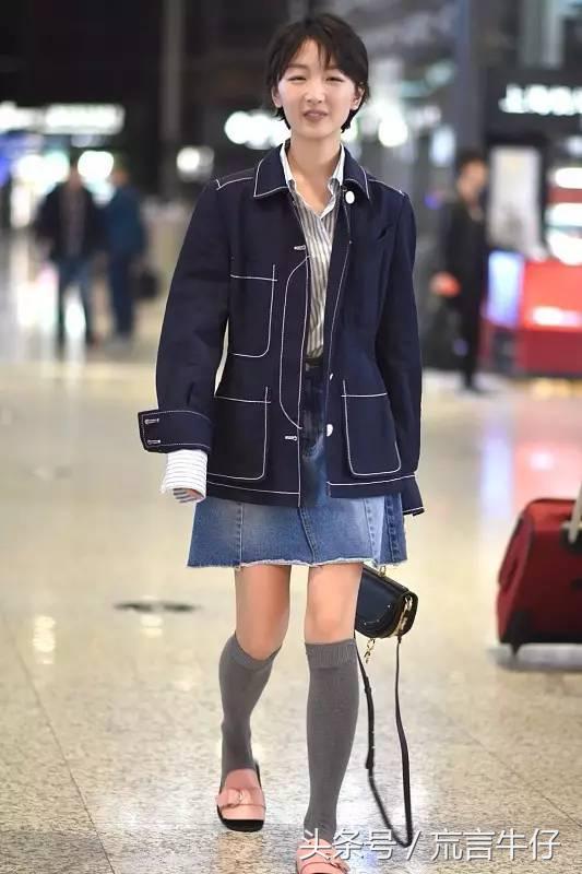 今年最火的4条半裙优雅又时髦,牛仔半裙时髦点配什么鞋好看