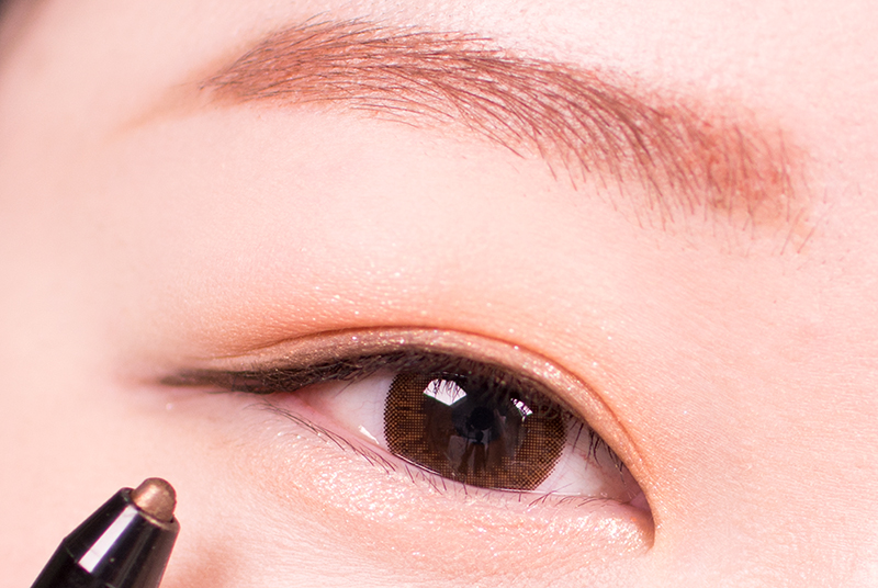 简单韩系妆容教程,超简单韩系淡妆内双