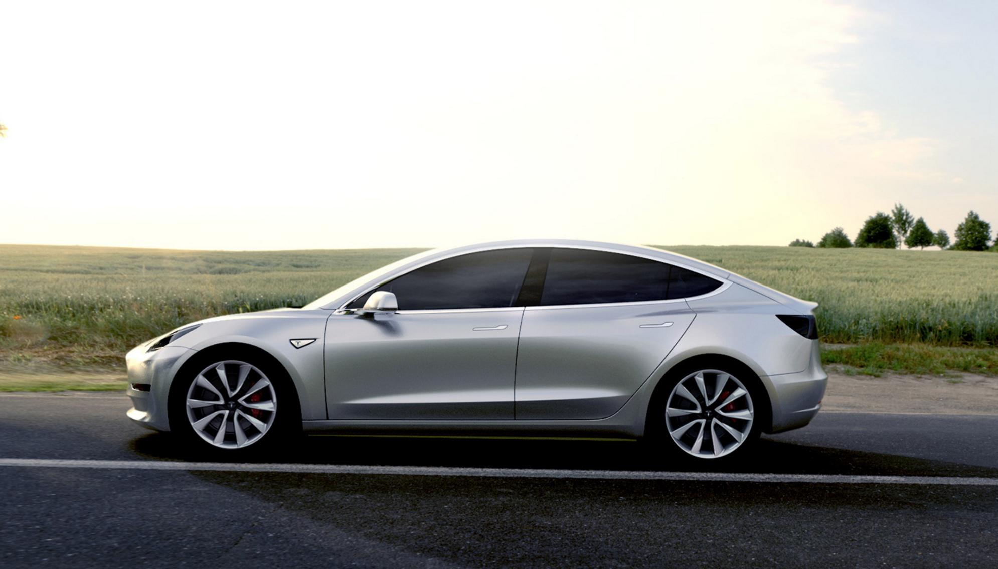 特斯拉的爆款即将到来，立贴明天这个时候看看model3实现没