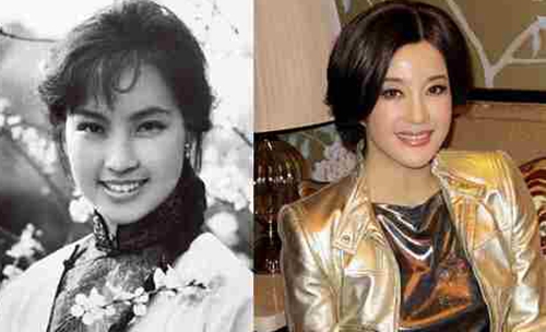 刘晓庆整容前后对比照吓人驻颜有术是骗人的！