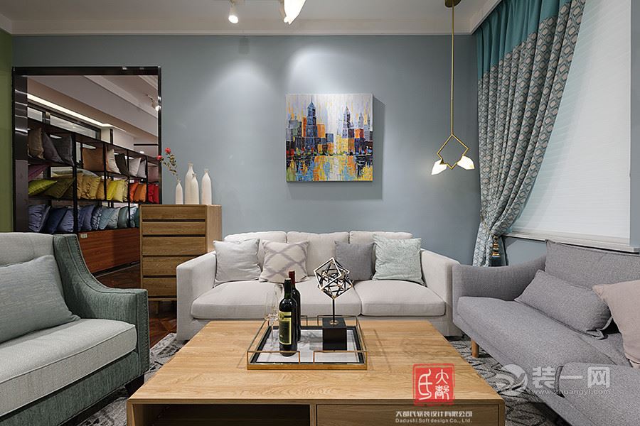 杭州楼顶阳光房装修效果图,翡丽湾简约装修风格全屋效果图