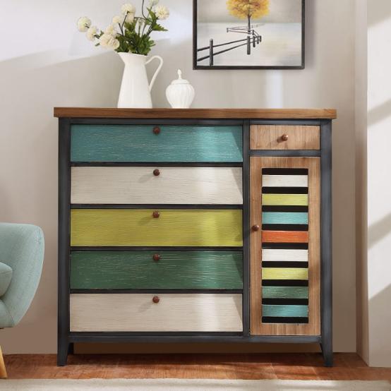 美式经典轻奢客厅,小户型简约美式客厅