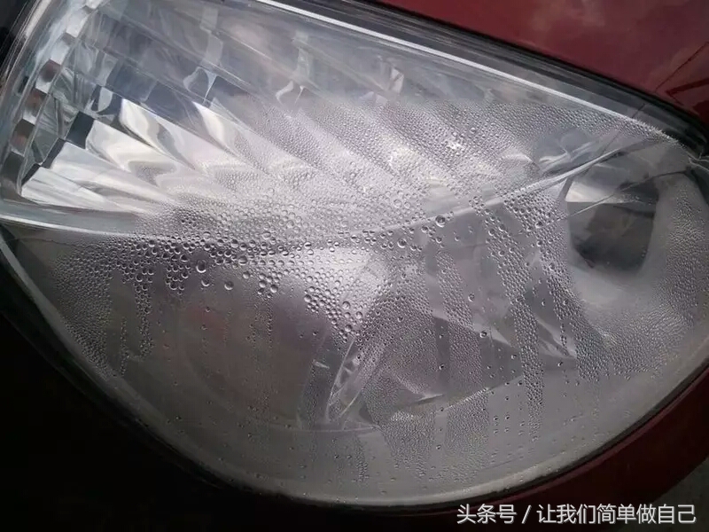 摩托车大灯进水,昂科威大灯进水