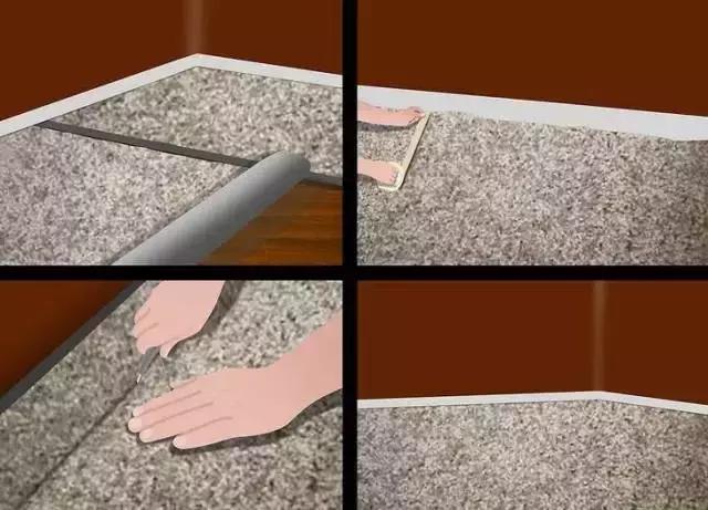 地毯的安装步骤,整块地毯安装教程