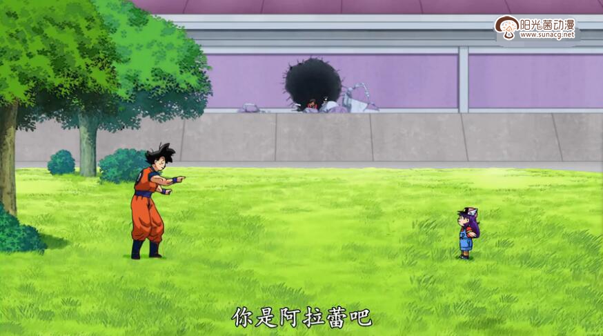 悟空vs阿拉蕾,龙珠悟空大战比克大魔王