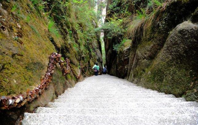 天下名山完整版,中国最著名的一线天在哪个地方