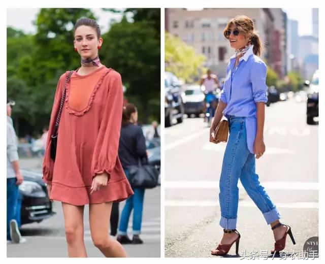 时尚优雅小方巾,郑秀妍的时尚穿搭