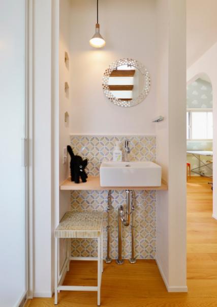 卫生间小怎么扩大洗手池,卫生间太小洗手台