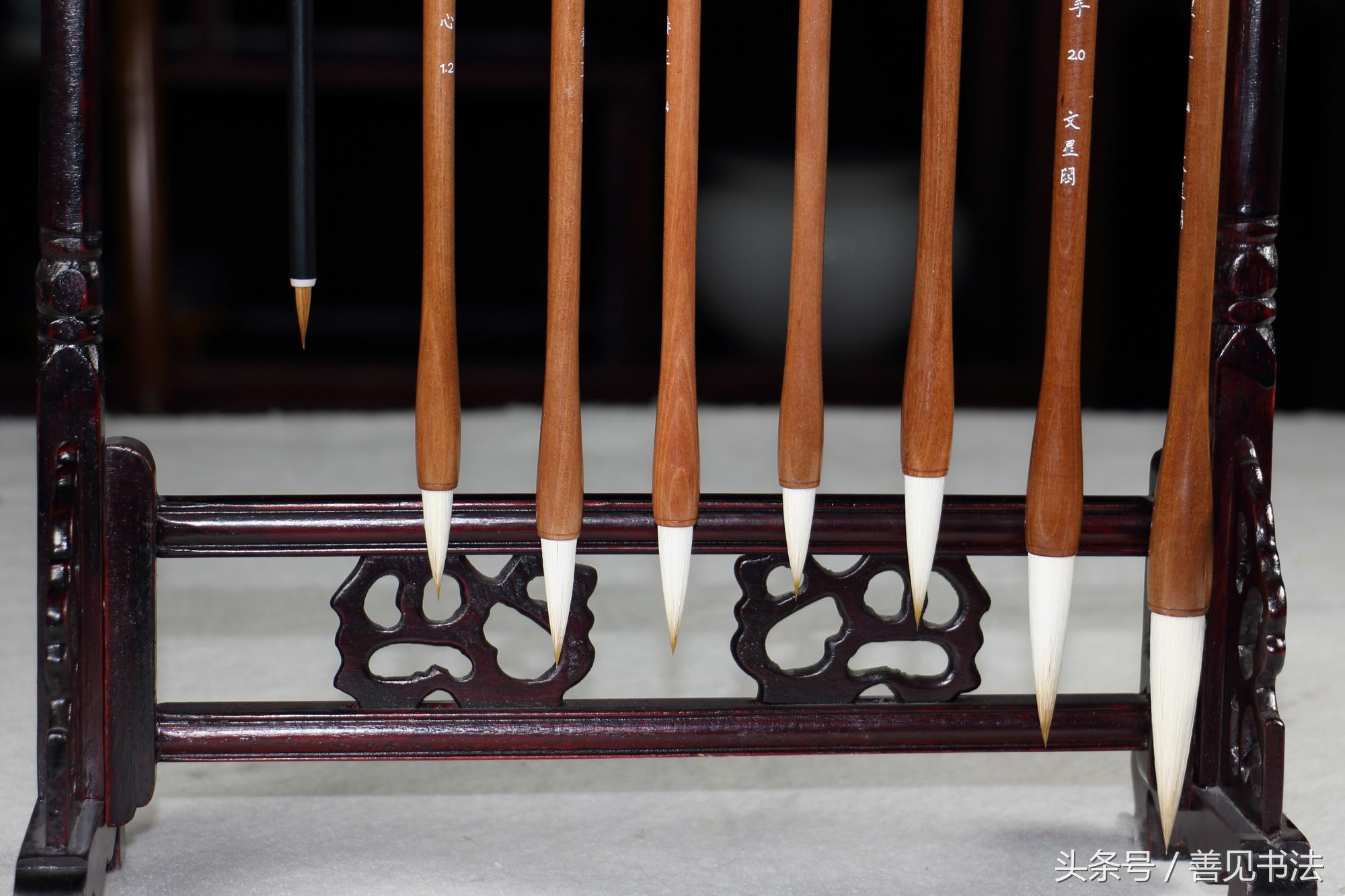 毛笔的种类及特点,毛笔一共有多少种书体