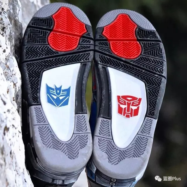 超炫酷变形金刚,标志是变形金刚的球鞋
