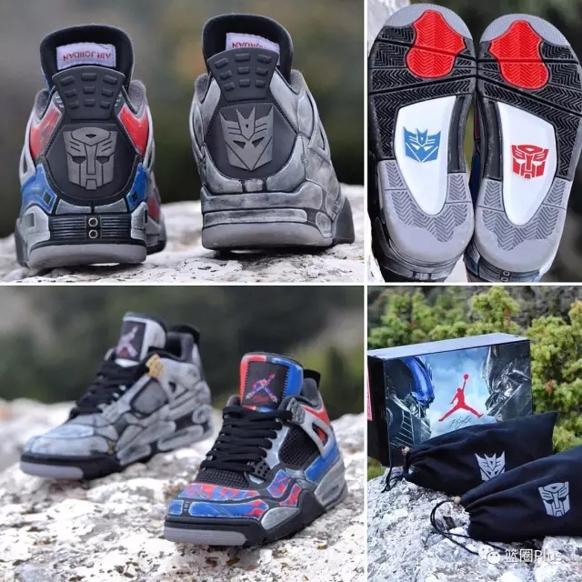 超炫酷变形金刚,标志是变形金刚的球鞋