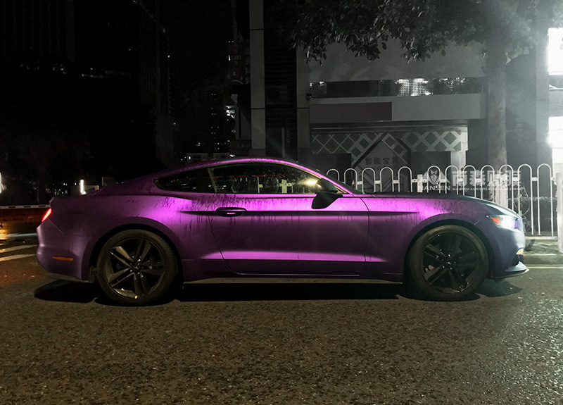 福特野马推荐贴膜颜色,新款福特野马车头贴膜