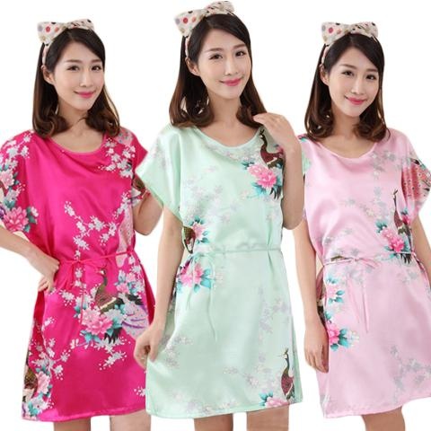 夏季的真丝睡衣,夏季连衣裙真丝睡衣