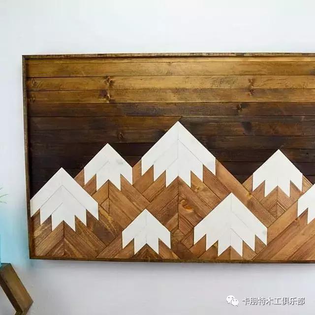 木饰品装饰,独特的创意木饰