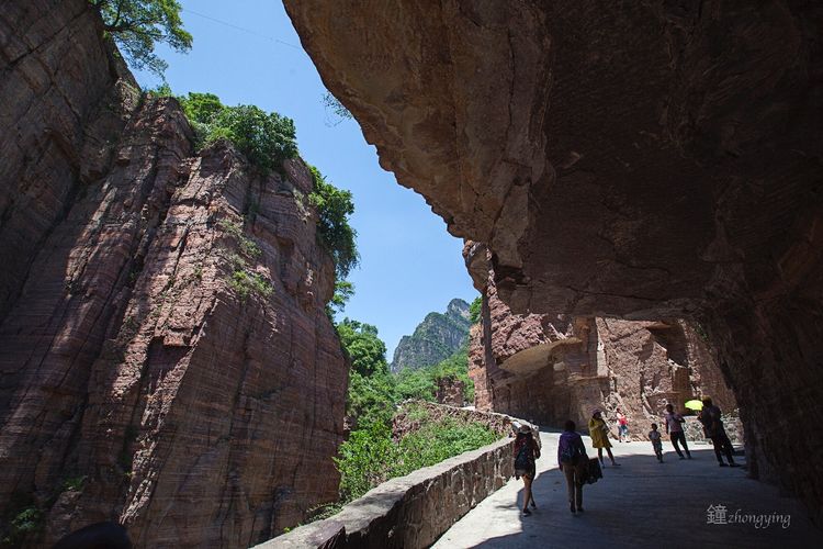 郭亮挂壁公路步行观景,郭亮挂壁公路世界奇迹