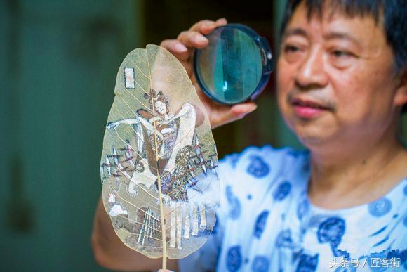 叶中有画画中有叶沉寂了千年的叶脉画岂止是鬼斧神工