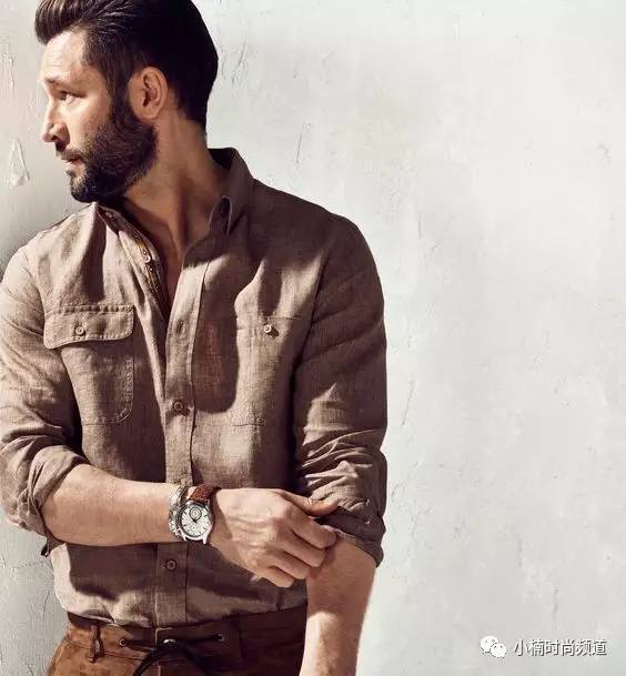 青年男士简约休闲风夏季穿搭,男士高级感亚麻风穿衣搭配
