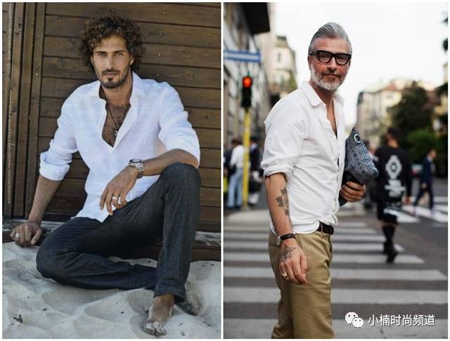 青年男士简约休闲风夏季穿搭,男士高级感亚麻风穿衣搭配