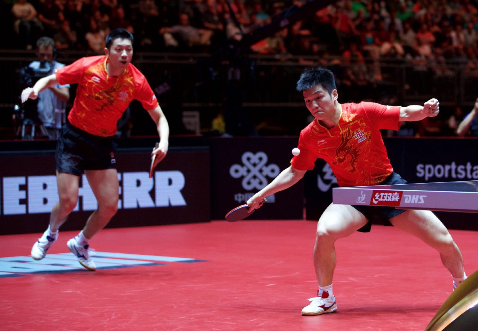 马龙许昕樊振东王楚钦伊朗杯,樊振东许昕世乒赛