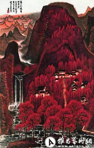 如何临李可染山水画,李可染山水画好吗