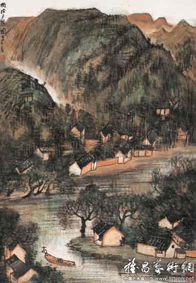 如何临李可染山水画,李可染山水画好吗