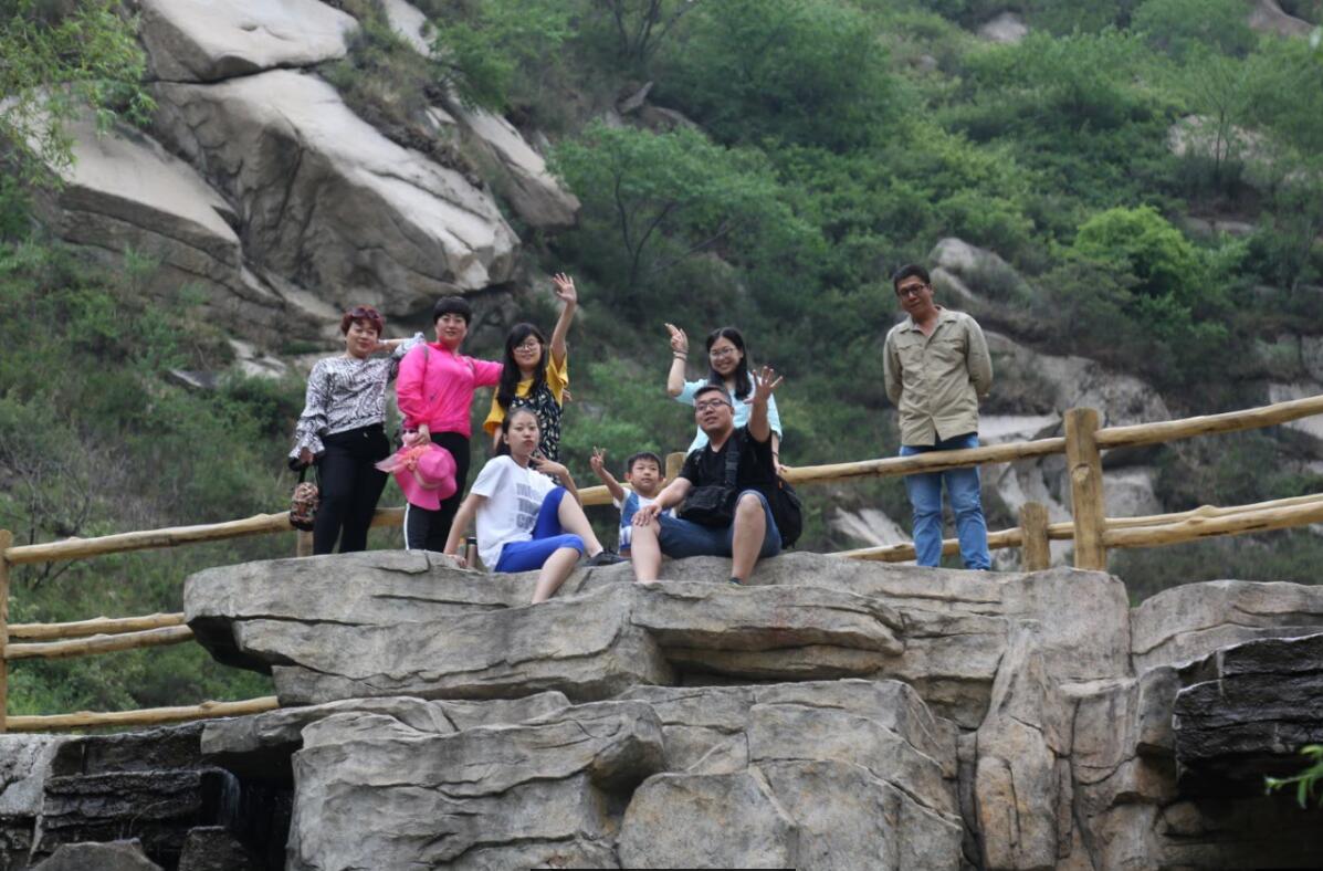 白石山十瀑潭石林峡四日游,白石山风景区自驾游攻略图