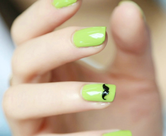 2021年夏季最流行的法式美甲,手黑适合什么颜色美甲纯色夏季