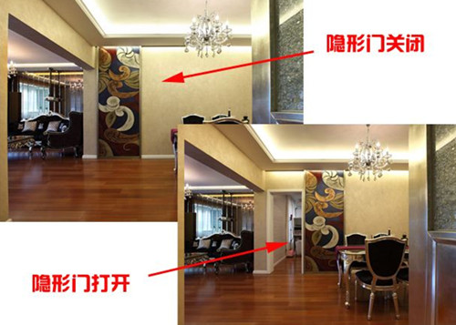 隐形门一点都不好看,隐形门有门缝