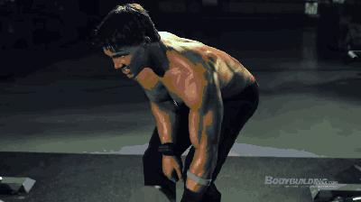 背部训练第一个动作t杆划船,t杠划船练哪里