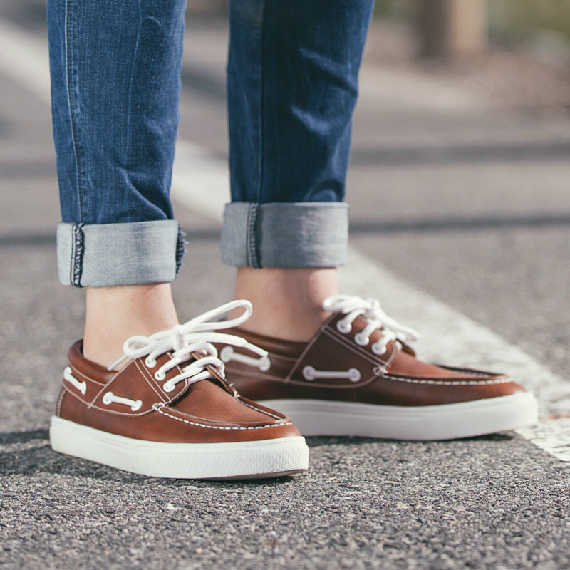 摩登帆船鞋搭配,时尚帆船鞋