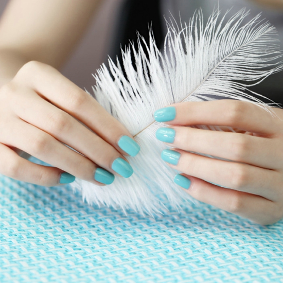 2021年夏季最流行的法式美甲,手黑适合什么颜色美甲纯色夏季