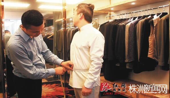 合身不会撞衫,株洲多个品牌可以定制衣服了,不过价格蛮贵！