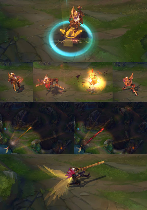 dk冠军皮肤特效,姿态维克托冠军皮肤特效