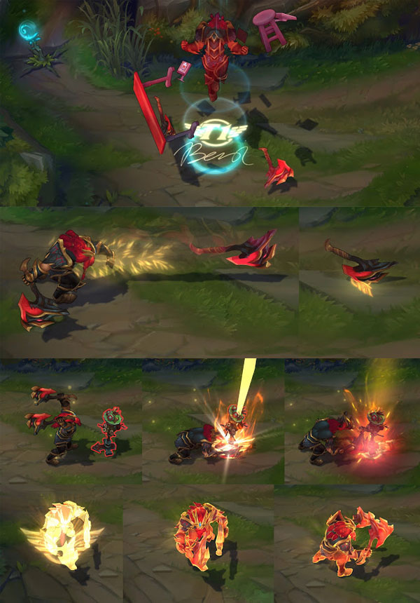 dk冠军皮肤特效,姿态维克托冠军皮肤特效