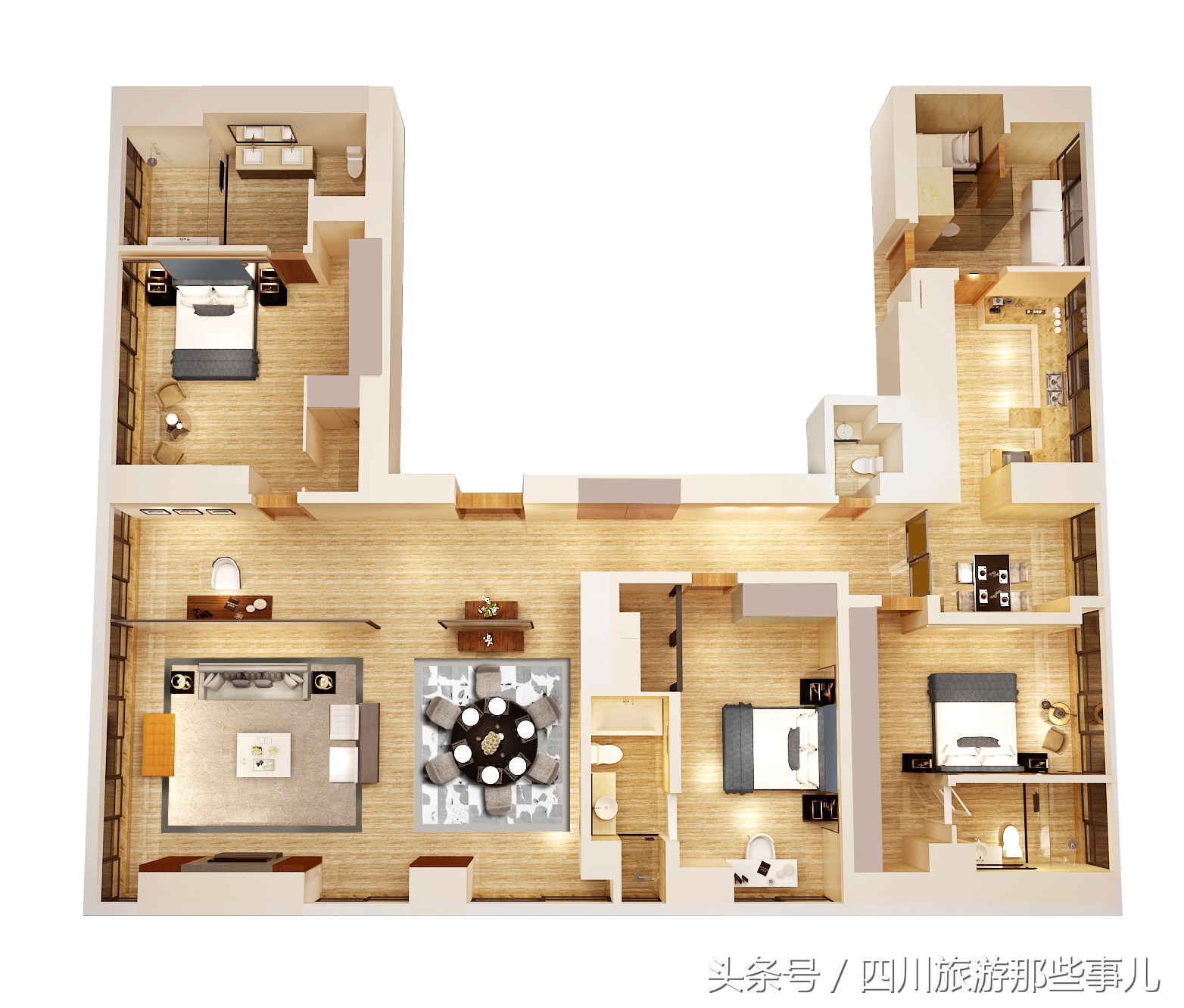 和领事、CEO做邻居，揭秘这家成都最贵的服务式公寓