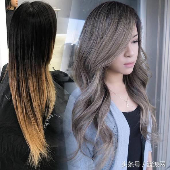 半截黄半截黑染深色,半截黄半截黑头发染什么