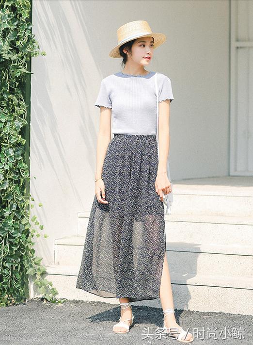 显瘦阔脚裤穿搭,阔脚肥裤怎么搭上衣