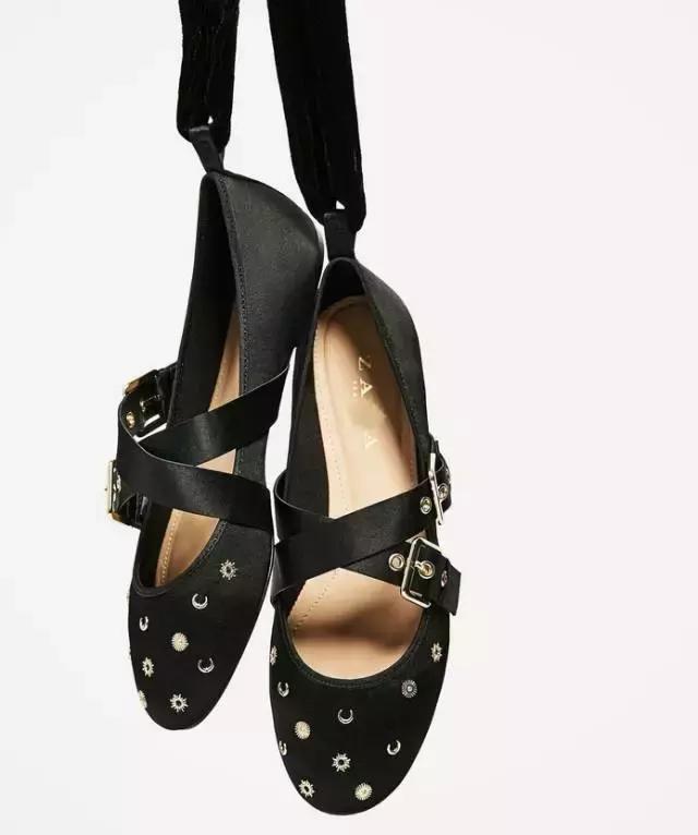 超级好看的芭蕾舞鞋,复古文艺芭蕾鞋