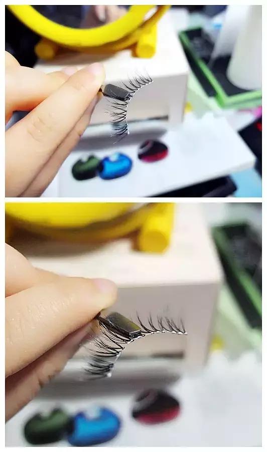 初学者贴假睫毛的教程,不会贴假睫毛录视频