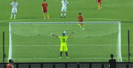 u22中国亚洲杯,u20男足新疆球员模仿c罗