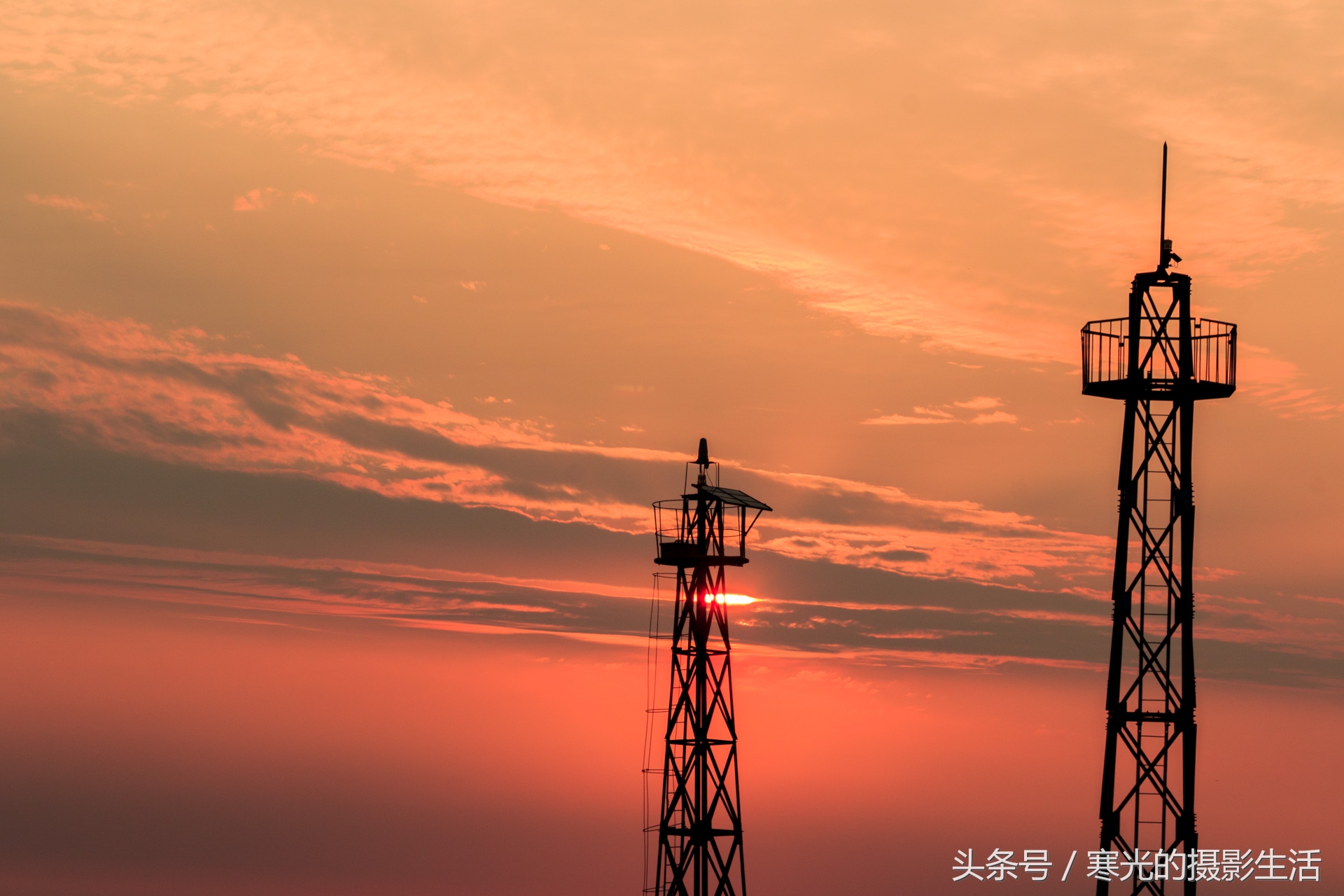 试用佳能入门单反18-135F3.5-5.6镜头拍摄日出