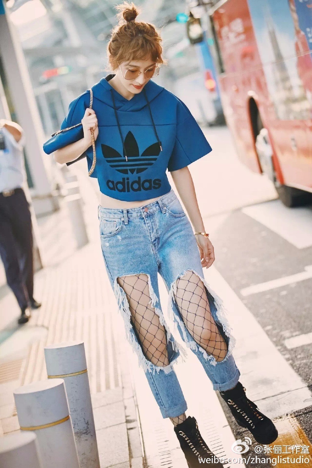 瘦腿破洞裤,破洞裤显瘦还是不破洞的显瘦